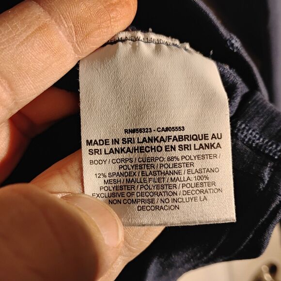 Nike Pro Combat shirrt mens L LArge navy blue 1/4 zip hyperwarm long sleeve - Picture 9 of 13